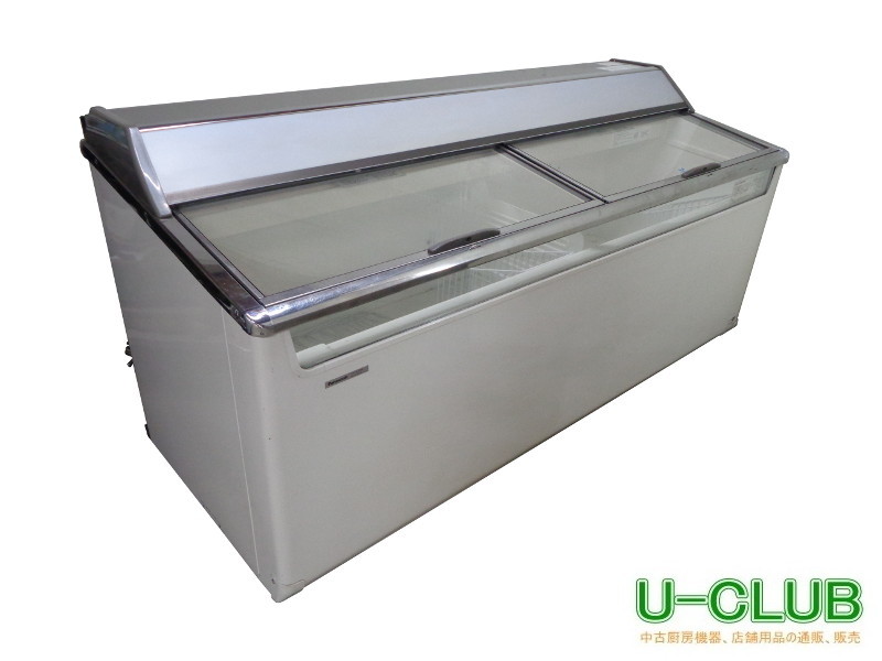 ※◆CD1406 | 冷凍ショーケース SCR-181DNA パナソニック W1800×D720×H925mm 中古 店舗用 業務用 アイスショーケース