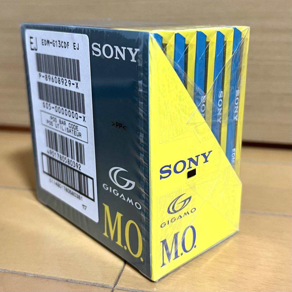 公式通販 ソニー SONY 1.3GB 3.5インチ MOディスク 5枚セット アンフォーマット EDM-G13C