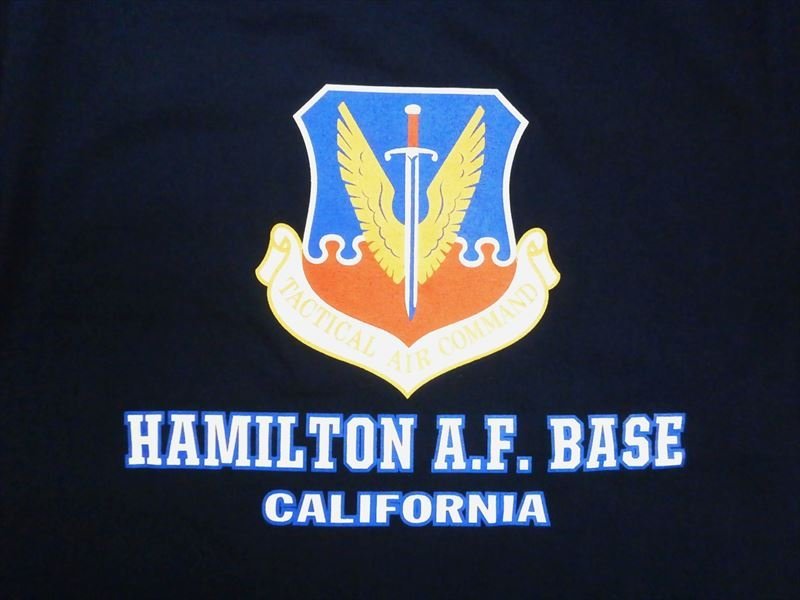 バズリクソンズ BUZZ RICKSON'S BR79123「TACTICAL AIR COMMAND」ミリタリー 半袖Tシャツ ネイビー M 新品_画像2