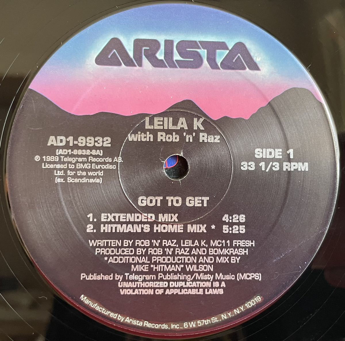 Leila K / Got To Get 12inch盤その他にもプロモーション盤 レア盤 人気レコード 多数出品。_画像3