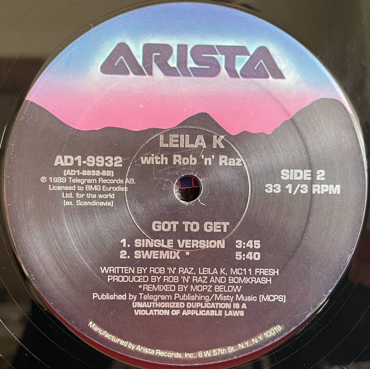 Leila K / Got To Get 12inch盤その他にもプロモーション盤 レア盤 人気レコード 多数出品。_画像4