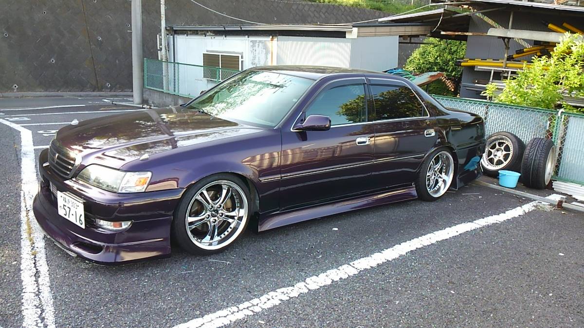 JZX100 modified Cresta 1JZ turbo 5MT putting substitution roulant Gdoli car Chaser Mark Ⅱ Tourer V BNGX100 Exceed 