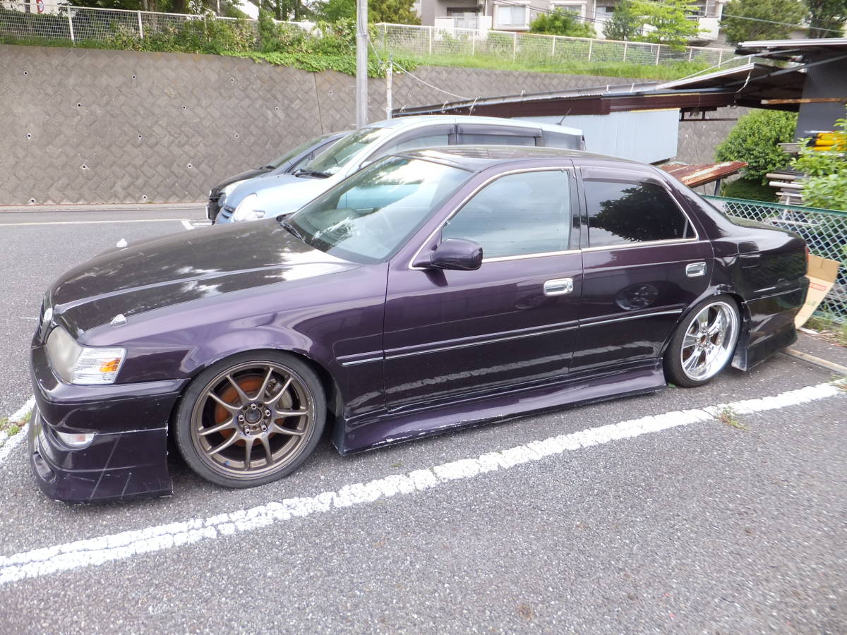 JZX100 modified Cresta 1JZ turbo 5MT putting substitution roulant Gdoli car Chaser Mark Ⅱ Tourer V BNGX100 Exceed 