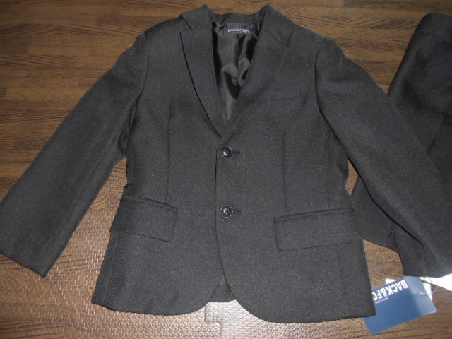 * чёрный. формальный костюм верх и низ * новый товар 130cm жакет & шорты стоимость доставки 510 иен ⑫