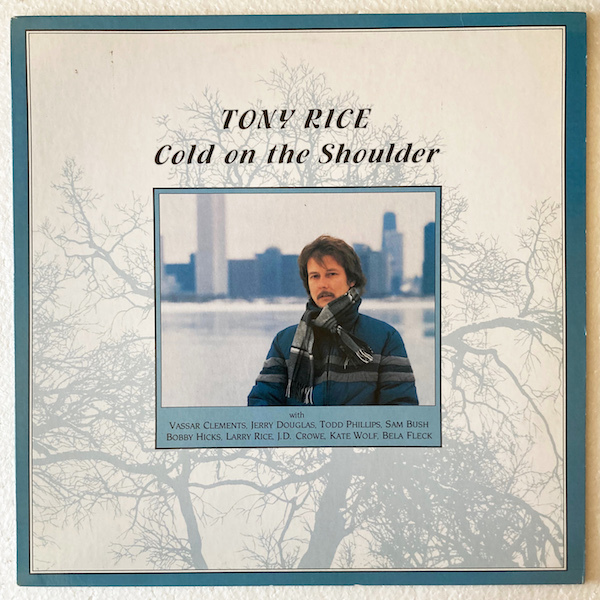 【国内盤 / LP】 TONY RICE / Cold On The Shoulder 【Jerry Douglas / Bluegrass / フルークラス / L20P 1194】の画像1