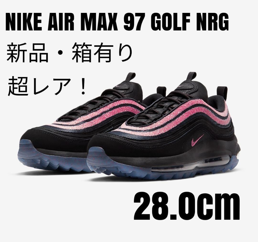 新品超レア】ナイキNIKEエアマックス97Golf/28.0cm/ブラック-