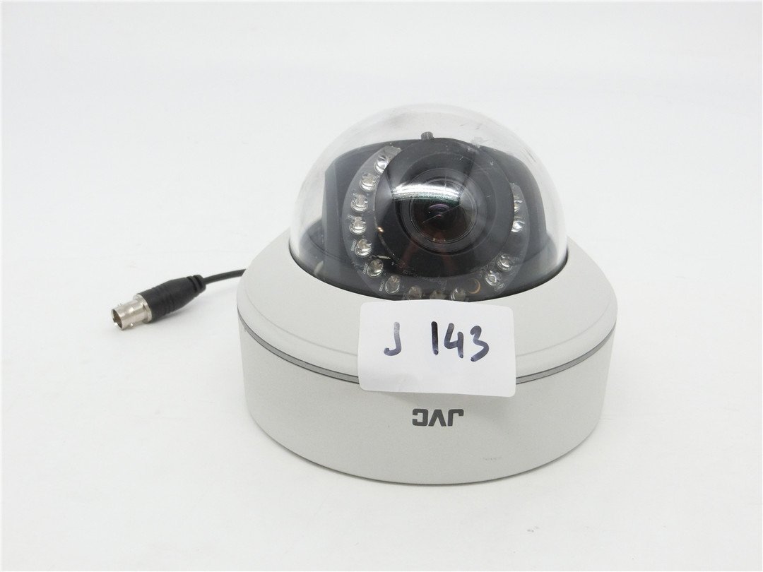 中古品　JVC ドーム型HDカラーカメラ TK-HS221WPR 防犯カメラ 動作未確認 　ジャンク品　送料無料_画像1