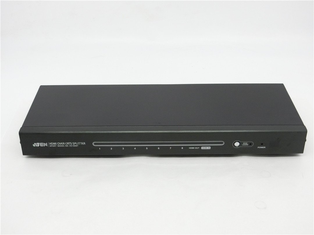 中古品　ATEN VS1808T 1入力8出力 Cat5タイプ HDMIビデオスプリッター　送料無料
