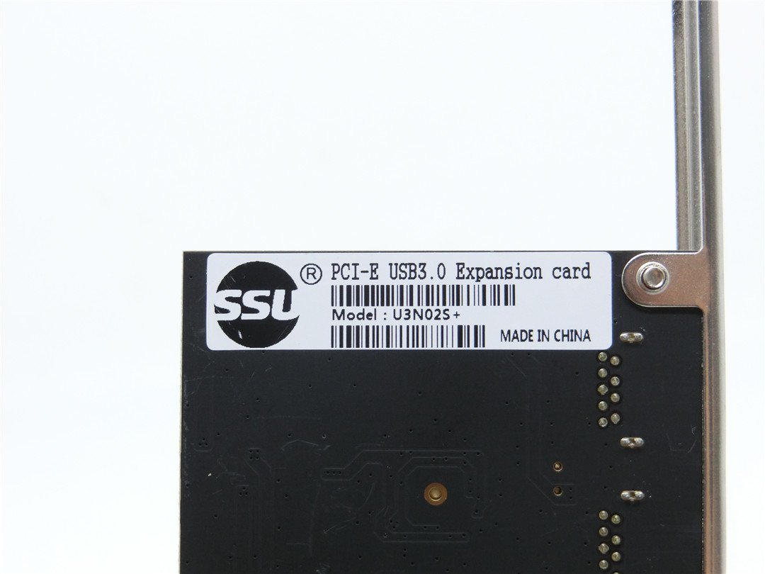 ★中古動作品 PCI-E USB 3.0 2ポート増設PCI Express U3N02S+インターフェースカード　　送料無料_画像5