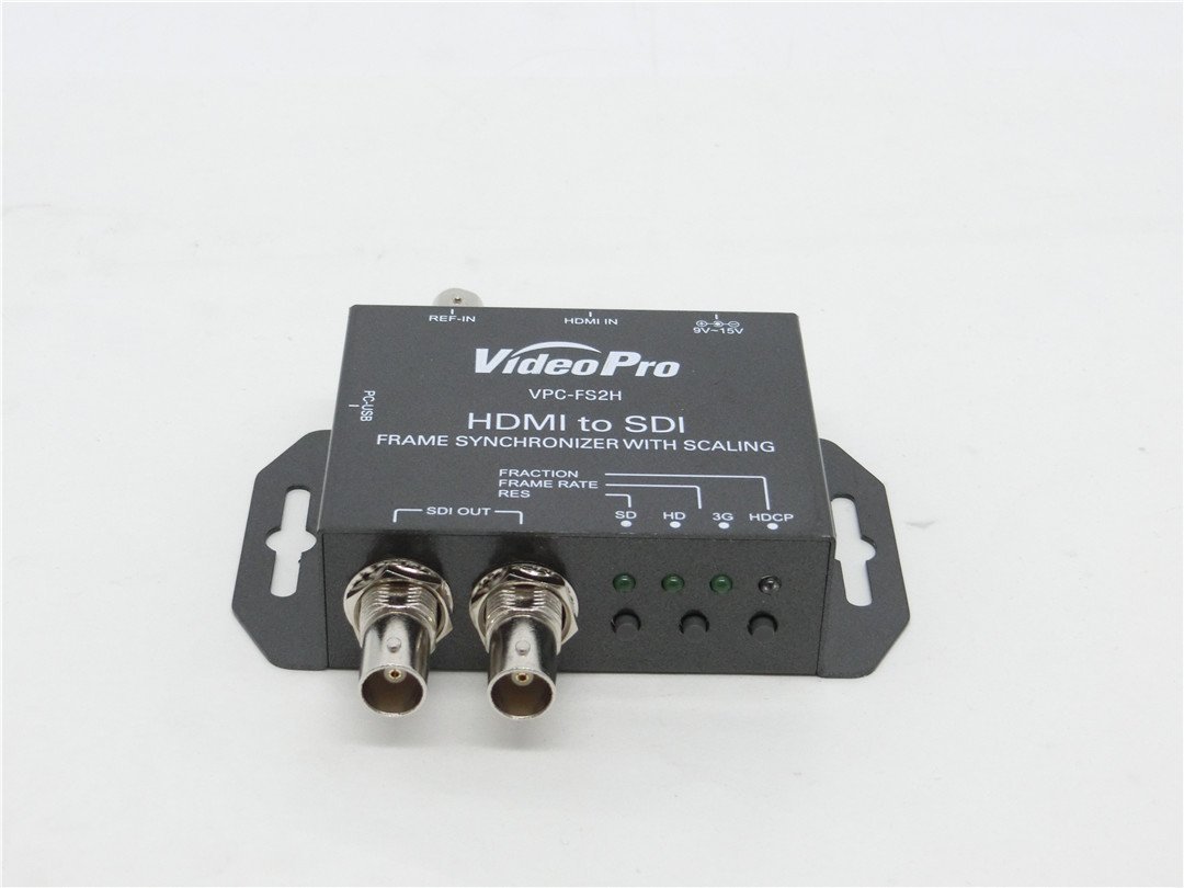 中古品　 VideoPro VPC-FS2H フレームシンクロナイザ内蔵 HDMI to SDIコンバーター　送料無料_画像1