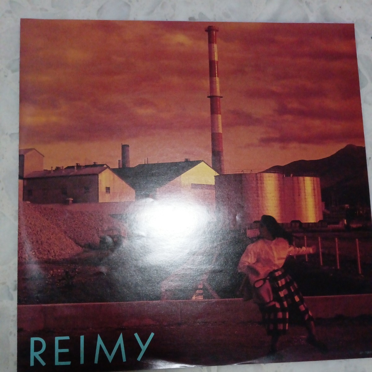 【LP】REIMY /麗美 〈貴重な非売品プロモ盤〉　　※作曲：松任谷由実、編曲：松任谷正隆、他。　盤面ほぼ新品同様。_画像3