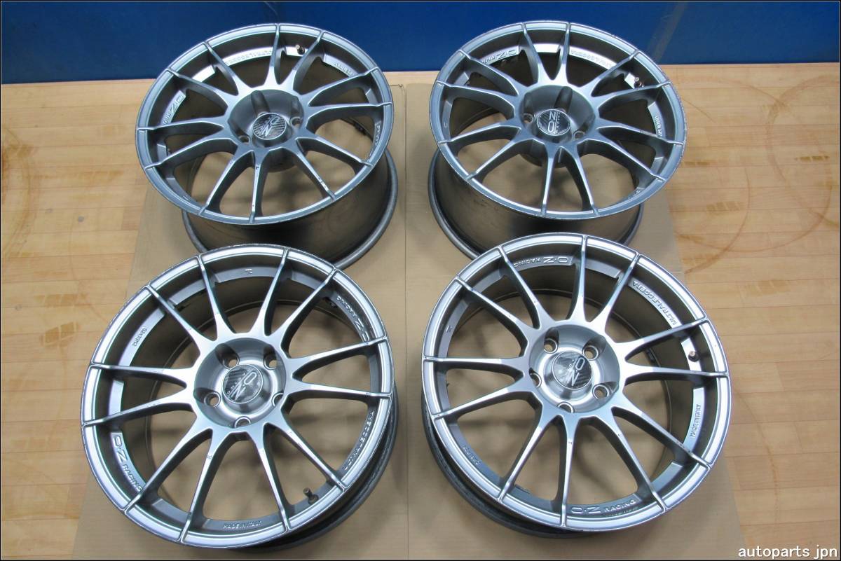 ☆4977☆O.Z RACING・イタリア製・8J×18・ET40×2本・9J×18・ET40×2本