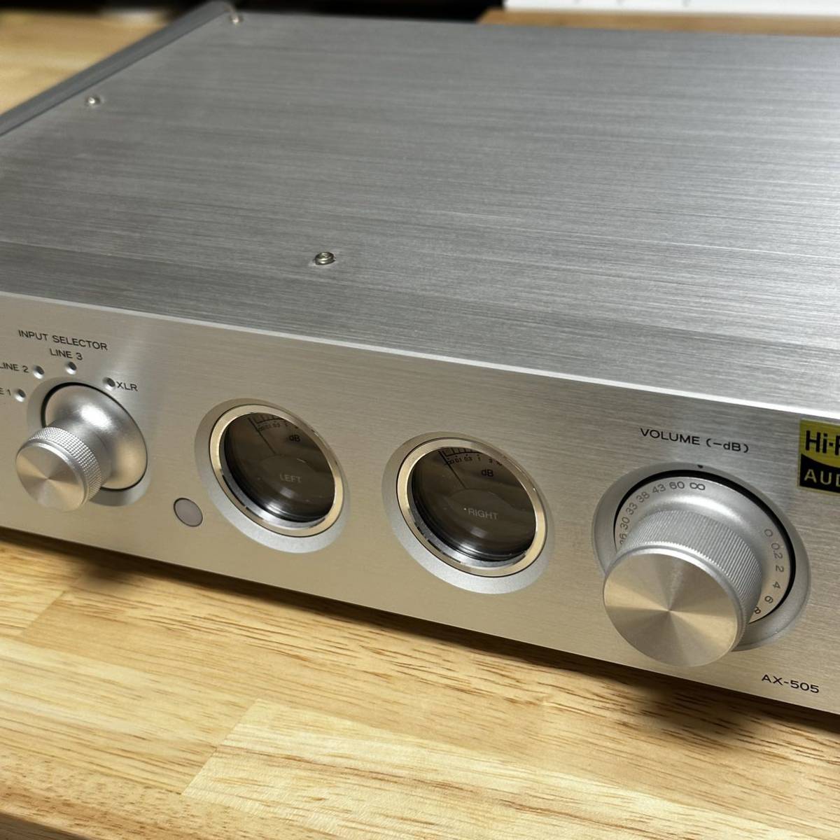 TEAC AX-505 シルバー プリメインアンプ Hypex NCoreシリーズ搭載