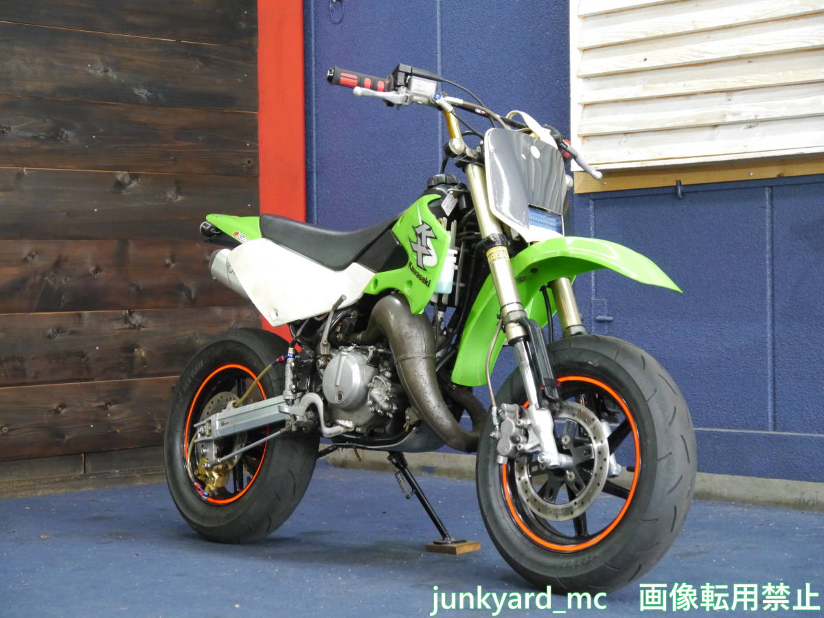 東京都足立区・最寄り駅 竹ノ塚】KAWASAKI KX65 実動・書付 難有 公道