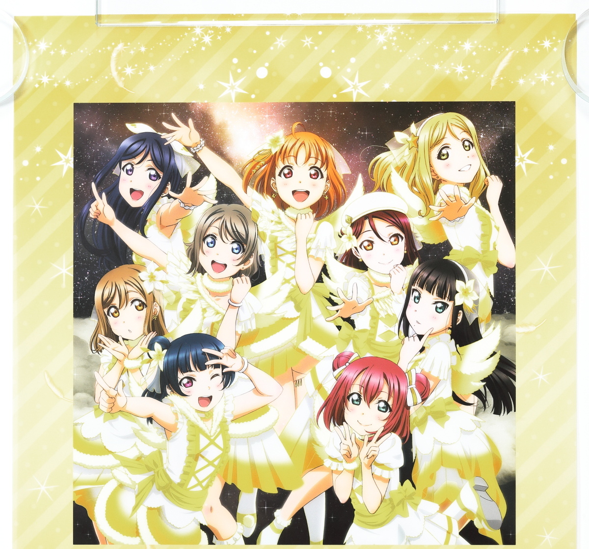 ラブライブ！サンシャイン！！　The School Idol Movie Over the Rainbow　クリアポスター　A2サイズ　約59.4×42cm_画像2