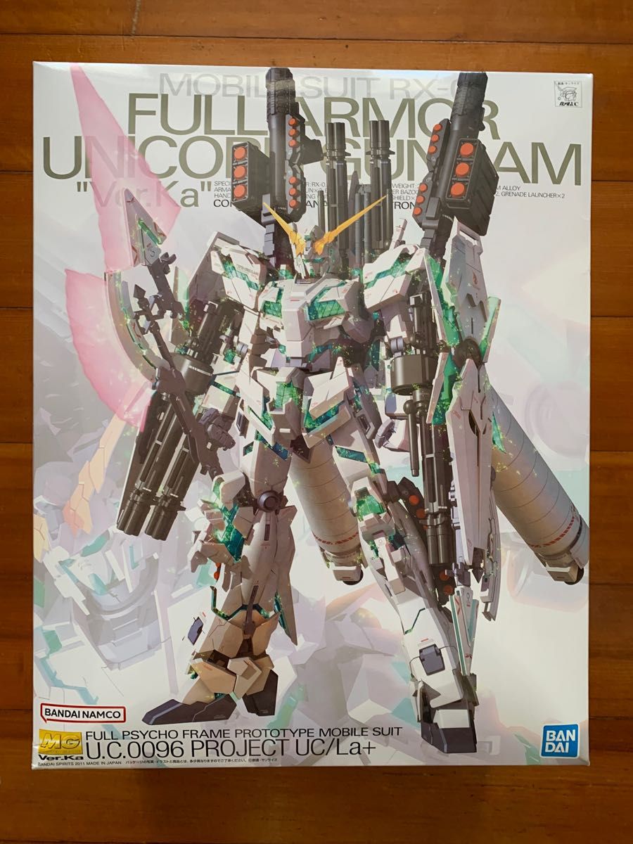 未組立て MG 1/100 RX-0 フルアーマーユニコーンガンダム Ver ka (機動