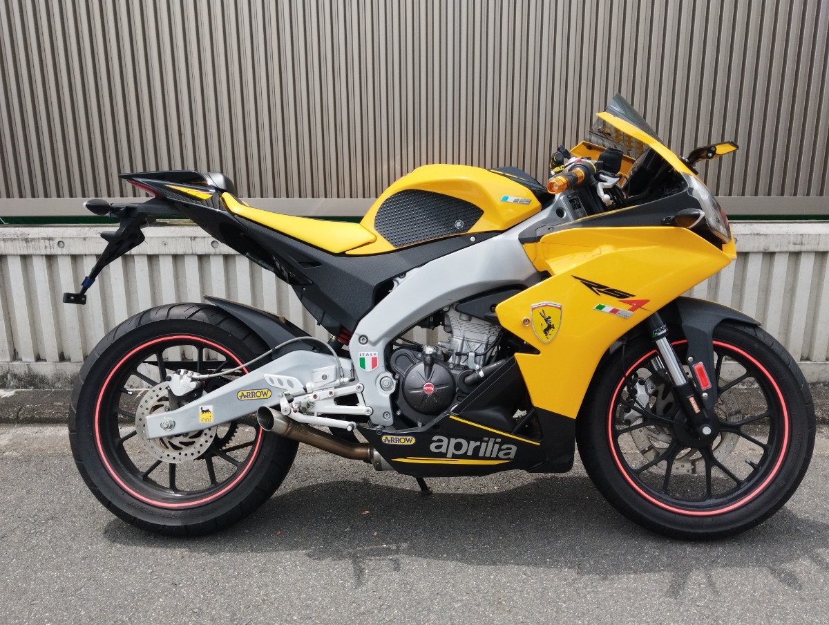 アプリリア RS4 125 カスタム 低走行 目立つ傷なく美車 6