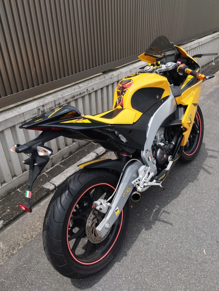アプリリア RS4 125 カスタム 低走行 目立つ傷なく美車 2