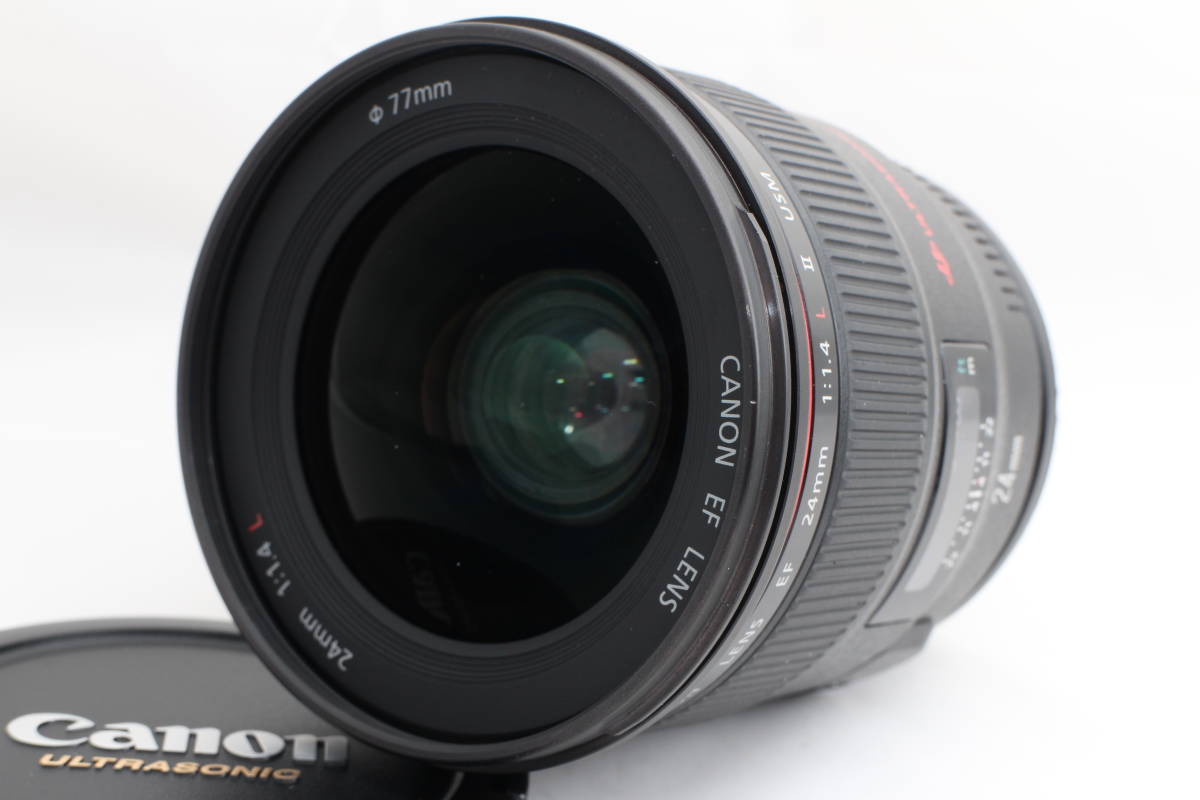 適切な価格 Canon 単焦点広角レンズ EF24mm F1.4L II USM フルサイズ