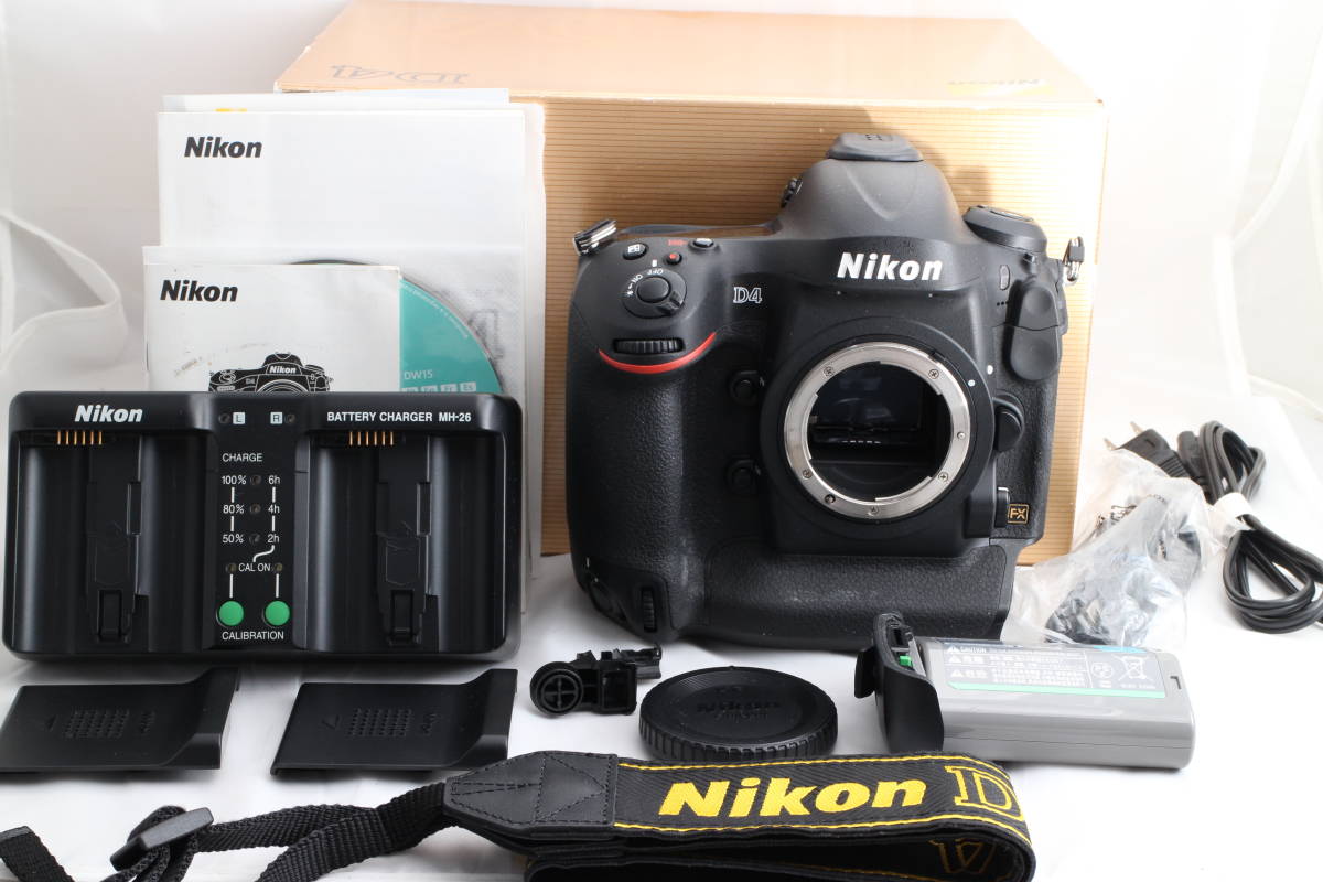 正規通販 ☆美品・ショット数21315☆ Nikon デジタル一眼レフカメラ D4