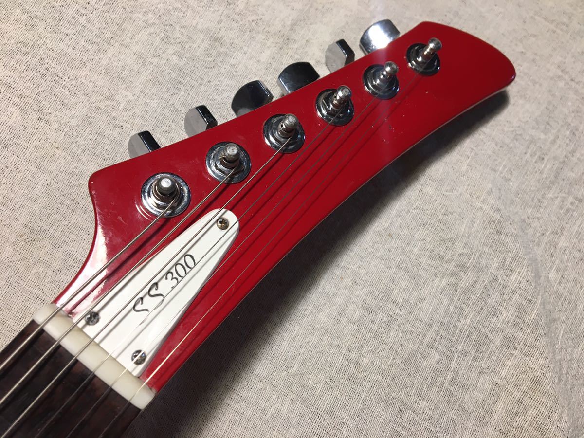 Yamaha SS-300 フィエスタ・レッド 1980's Vintage MIJ スキャロップド