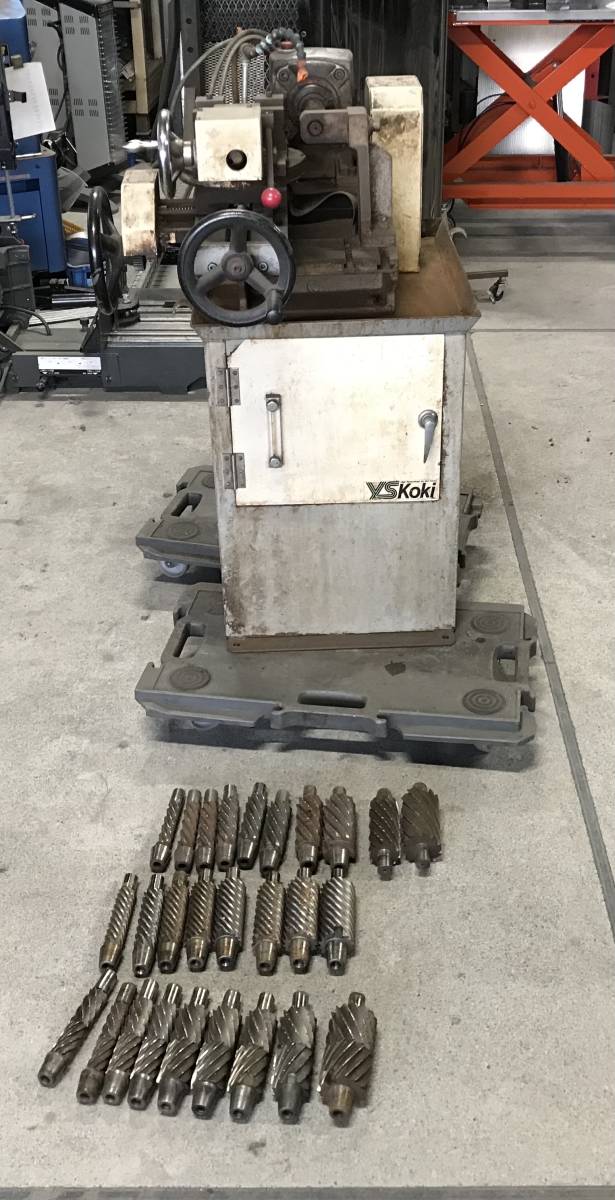 ワイエス工機 YS工機 パイプえぐり加工機(パイカット)刃物28本 ワイエス工機 YS工機 パイプえぐり加工機(パイカット)刃物28本