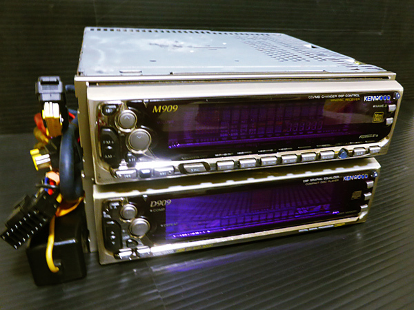 Yahoo!オークション - KENWOOD M909+D909 スペアナ・レトロ Yahoo!オークション - KENWOOD M909+D909 スペアナ・レトロ