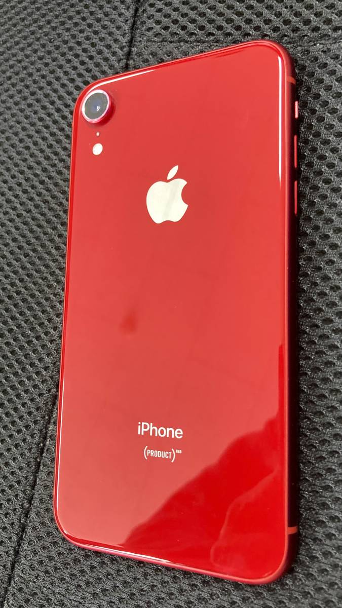 超美品 SIMフリー iPhone XR 64GB レッド（PRODUCT）RED SIMフリー スマホ 白ロム 中古 即日発送 Apple  iphone XR あすつく 土日祝発送OK