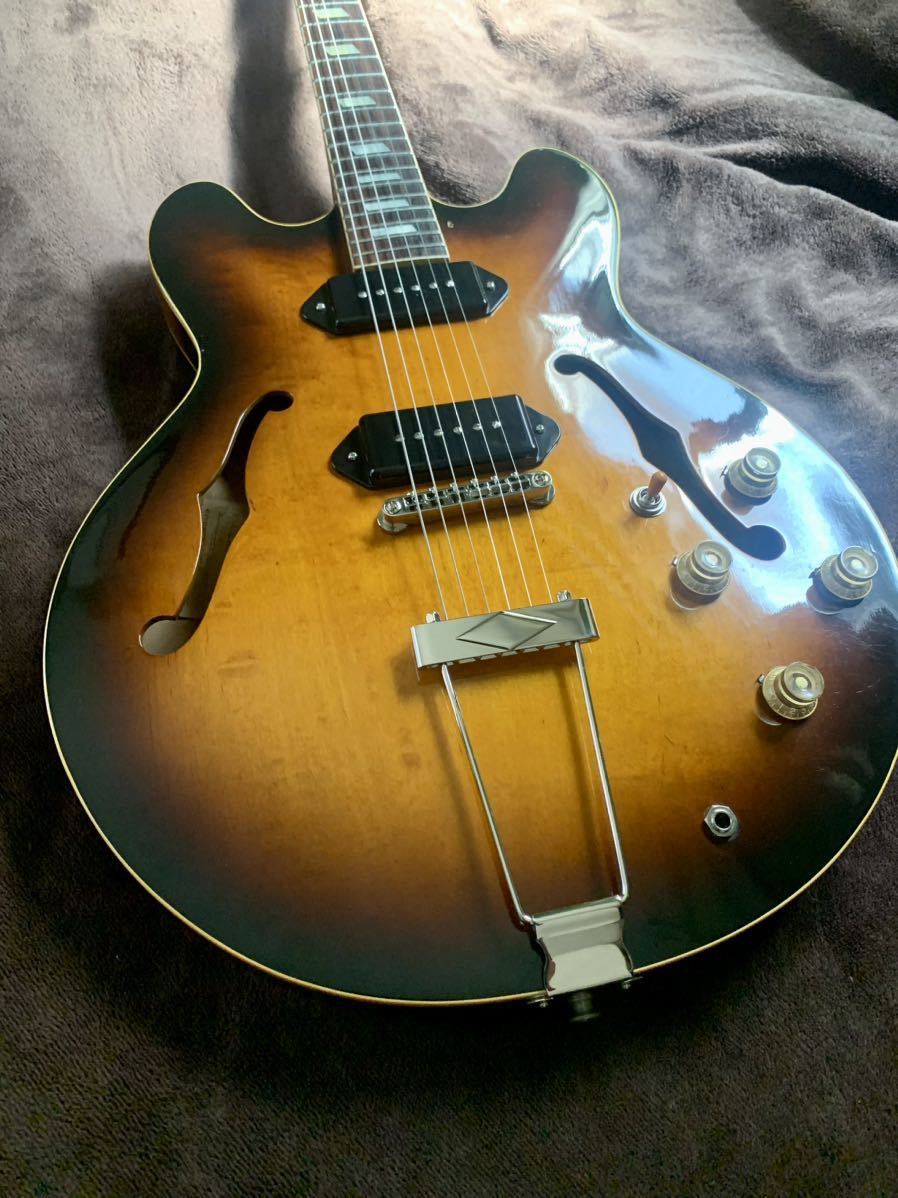 ベージュラベル】Epiphone Casino Mod品 エピフォン カジノ セミアコ