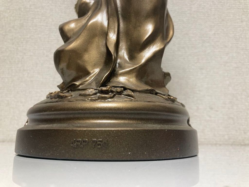 シチズン「ブロンズ風女神の振り子置時計(型番4RP751、乾電池クォーツ)」 シチズン「ブロンズ風女神の振り子置時計(型番4RP751