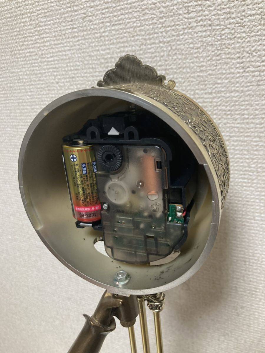 動作OK シチズン CITIZEN 4RP751 ブロンズ 調 女神 置き 時計 動作OK シチズン CITIZEN 4RP751 ブロンズ 調 女神 置き 時計