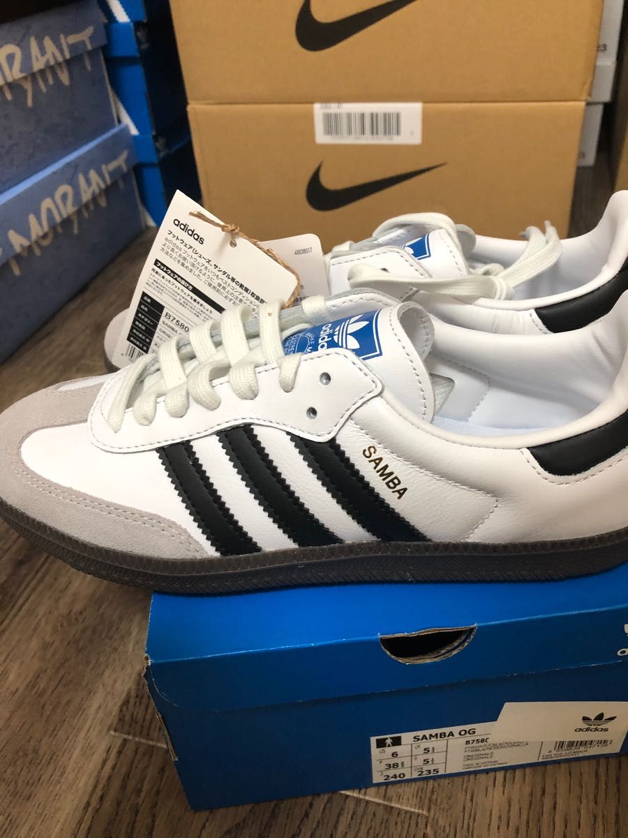新品未使用 Adidas Samba OG B75806 235cm - www.coronelezequiel.rn