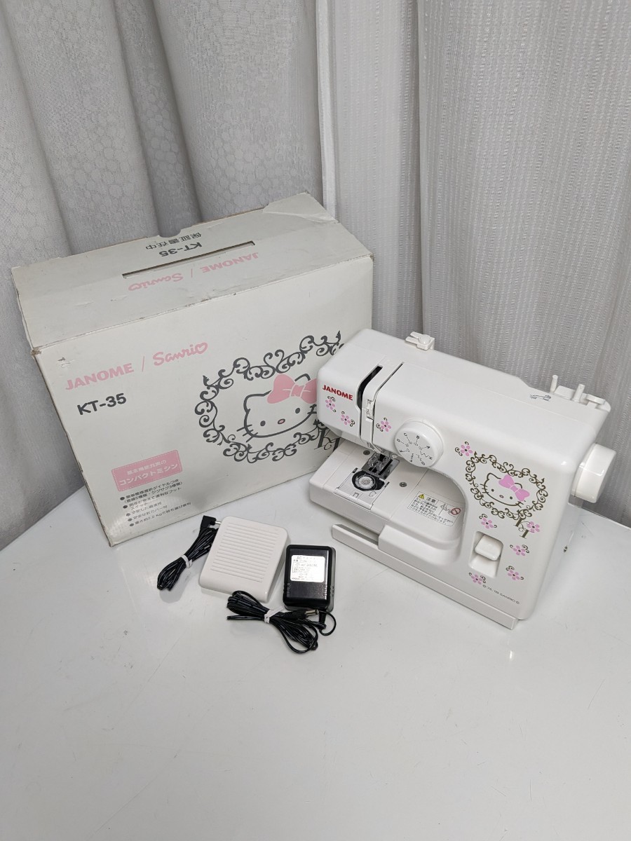 Yahoo!オークション - ジャノメ 蛇の目 janome ミシン みしん サンリオ