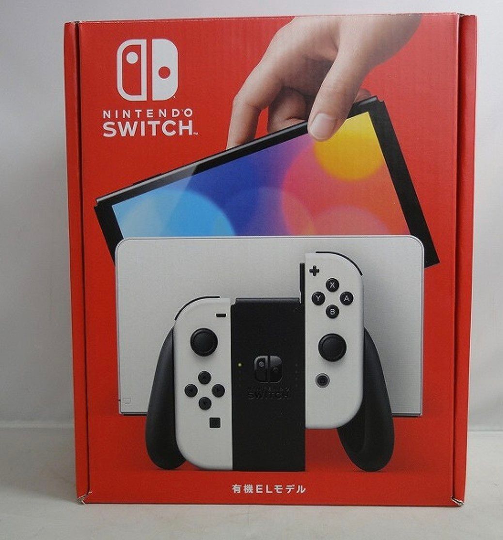 【スーパーセール】 Nintendo Switch有機EL ホワイト 中古品 ニンテンドースイッチ ニンテンドースイッチ本体