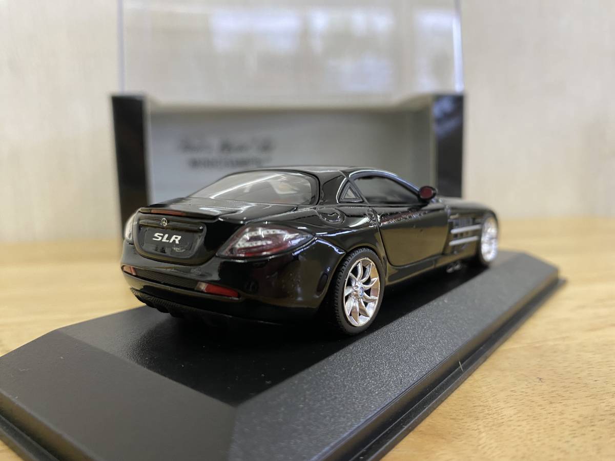 美品　1/43 ミニチャンプス　メルセデス　ベンツ　SLR マクラーレン　ブラック　ミニカー　定形外郵便350円_画像5