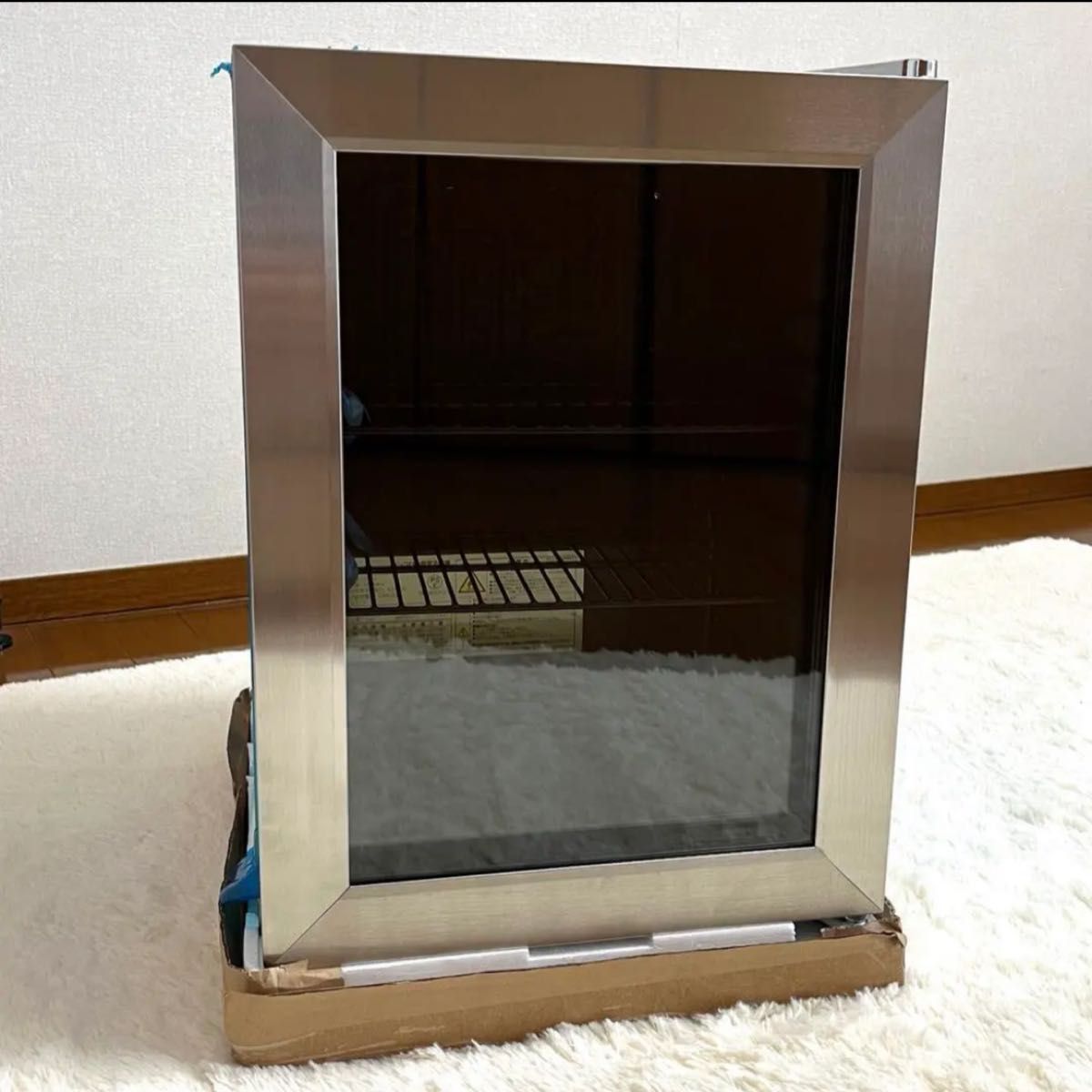 未使用品】2022年製 アズマ ステンレス 小型冷蔵庫 MR-ST23B 未使用品】2022年製 アズマ ステンレス 小型冷蔵庫 MR-ST23B