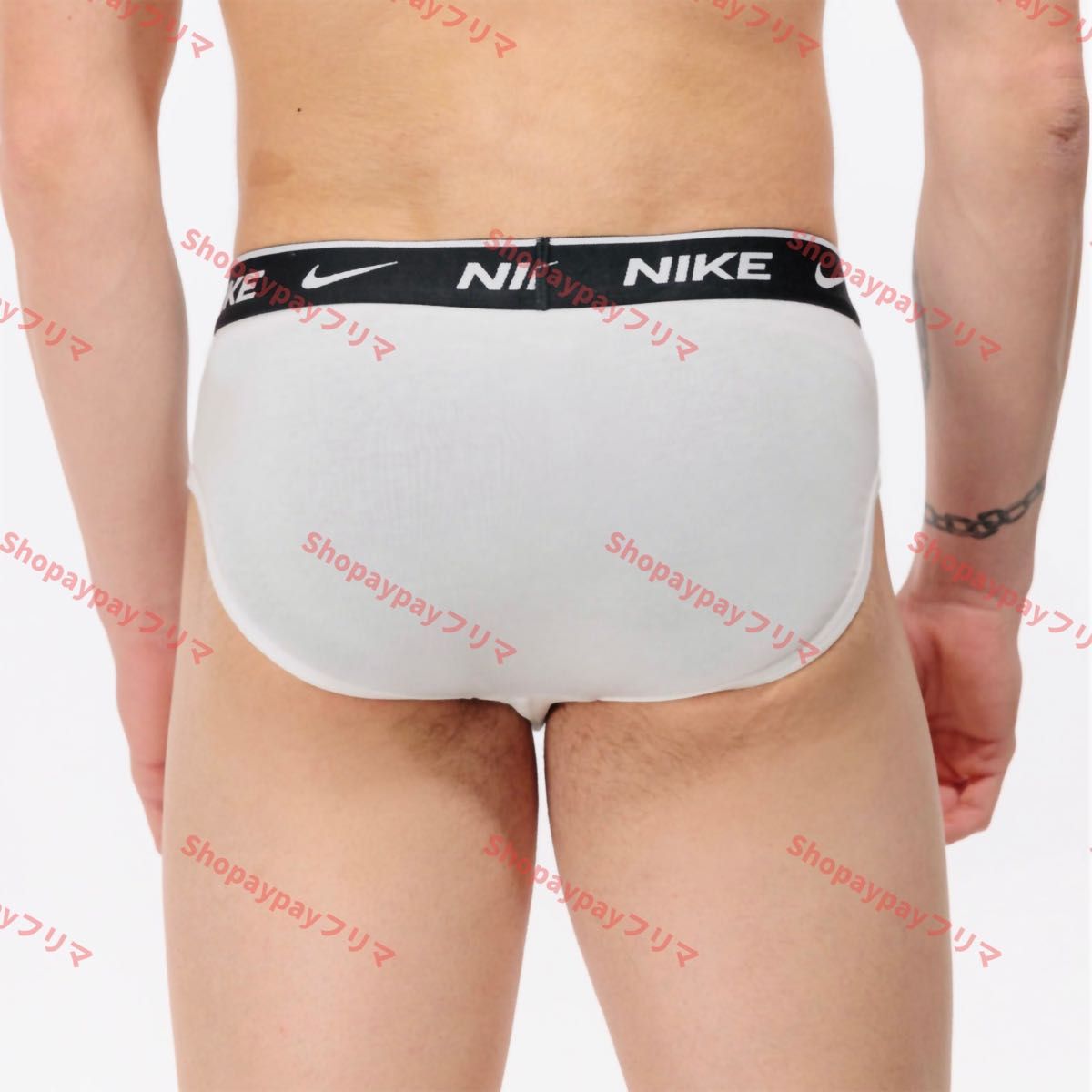 NIKE ナイキ ブリーフ Mサイズ 白1枚|PayPayフリマ