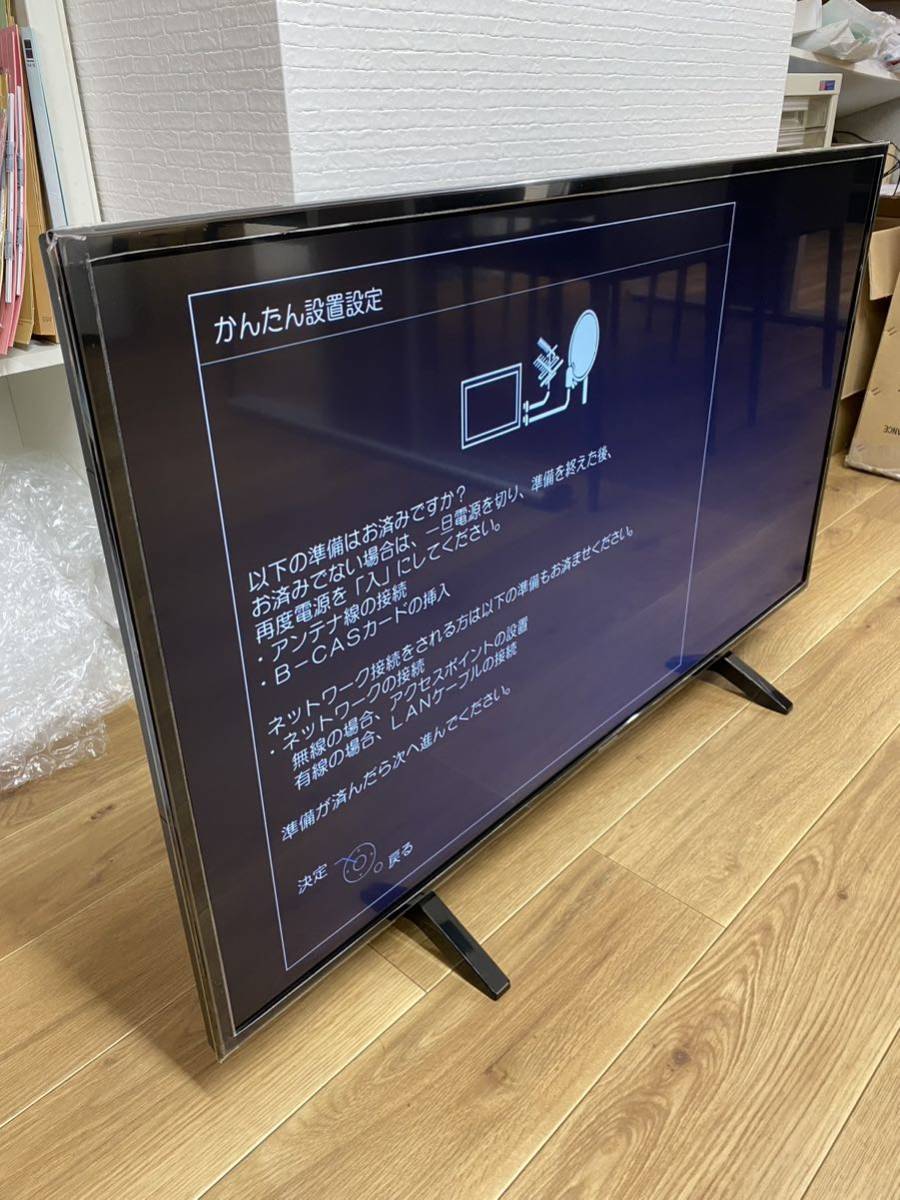 しめる Panasonic ビエラ HDR対応 TH-43FX500の通販 by 家電とパソコン