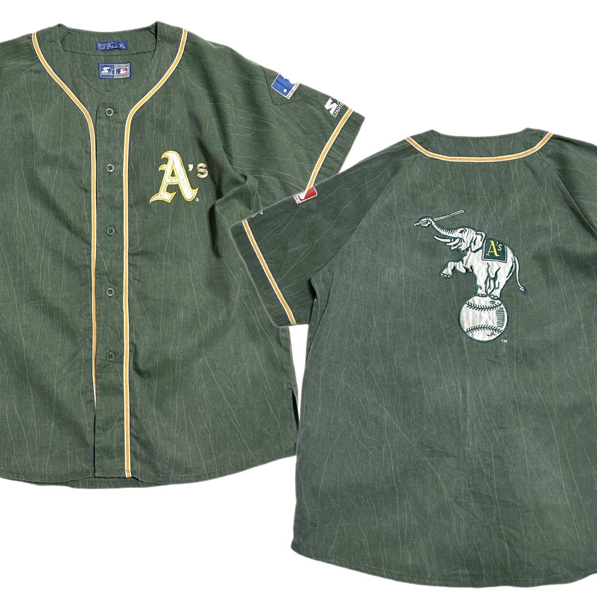 希少 【90s ビンテージ STARTER スターター MLB オークランド