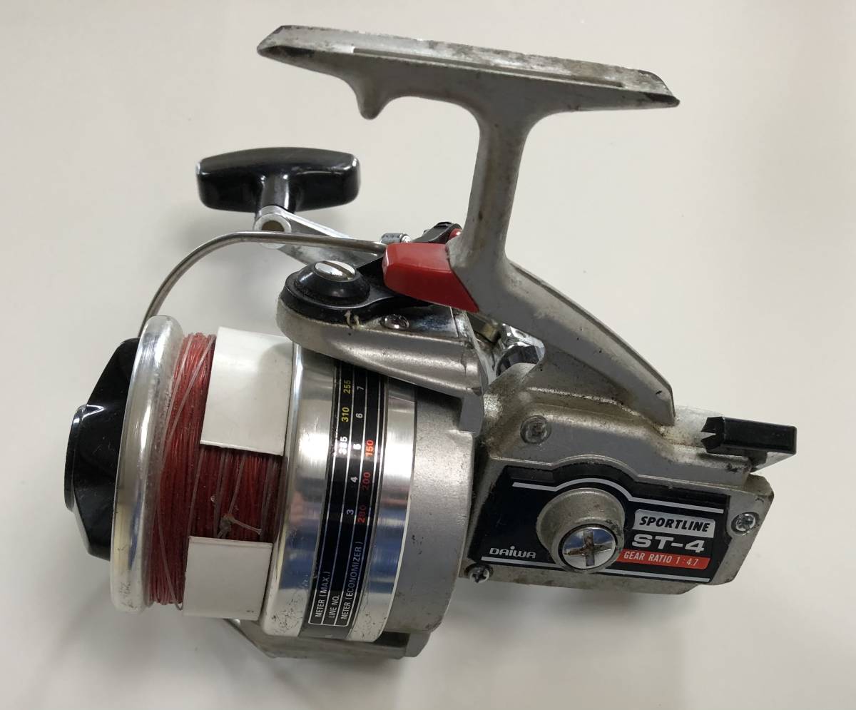 Daiwa Sportline ST-4 フィッシングリール fishing reel スポーツライン ダイワ スピニングリール 動作確認済み_画像1