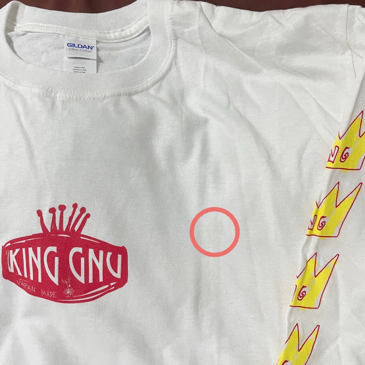 King Gnu 初期 ロングスリーブ Tシャツ 白 XLサイズ 新品 未開封 King Gnu 初期 ロングスリーブ Tシャツ 白 XLサイズ 新品 未開封