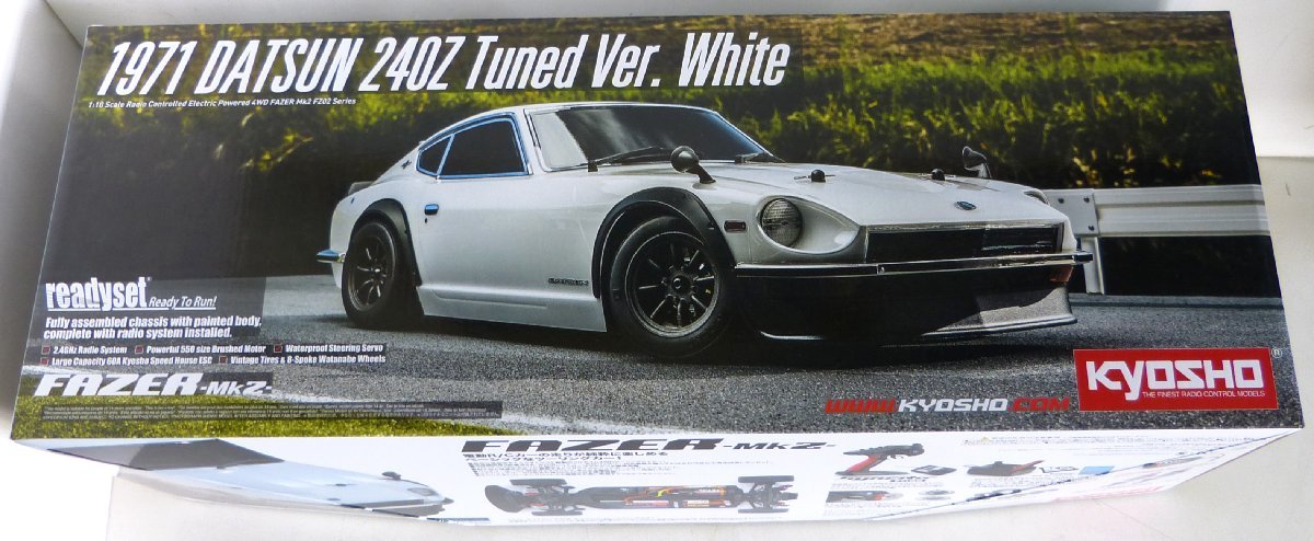 ☆未使用品!Kyosho 京商 1/10 ラジコン FAZER MK2【1971 DATSUN 240Z