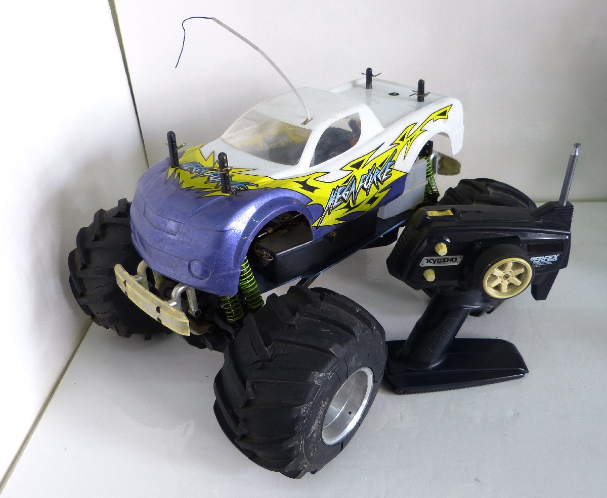 ☆訳あり品!KYOSHO 京商 ラジコン エンジンカー MEGA FORCE/メガ ☆訳あり品!KYOSHO 京商 ラジコン エンジンカー MEGA FORCE/メガ