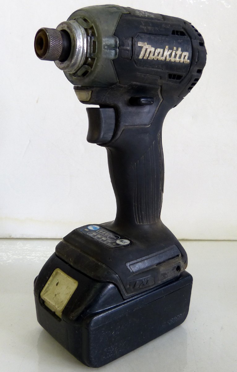 ☆makita マキタ 18V/6.0Ah 充電式インパクトドライバ【TD170D】本体+バッテリー１個 USED品☆