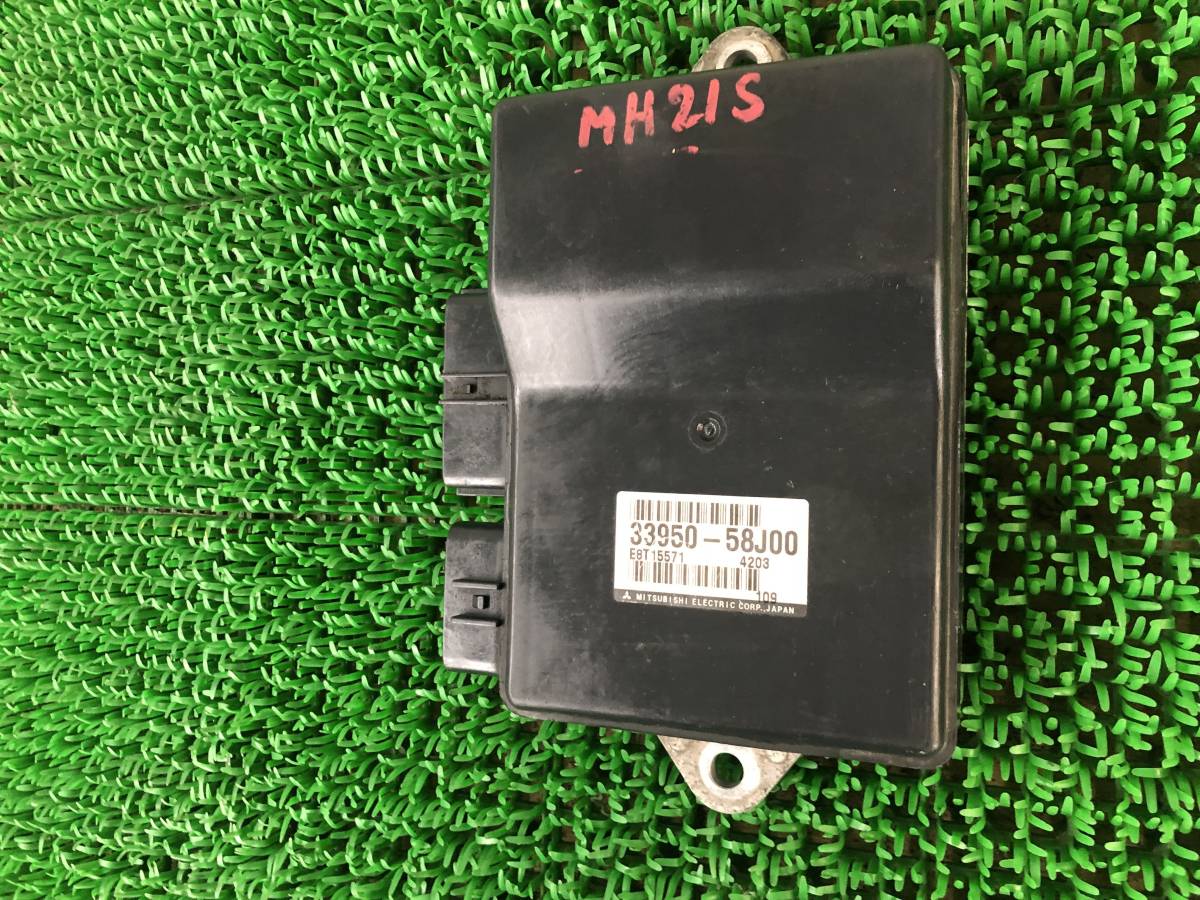  Wagon R RR-DI CBA-MH21S injector Drive controller K6AT E8T15571 33950-58J00 postage 520