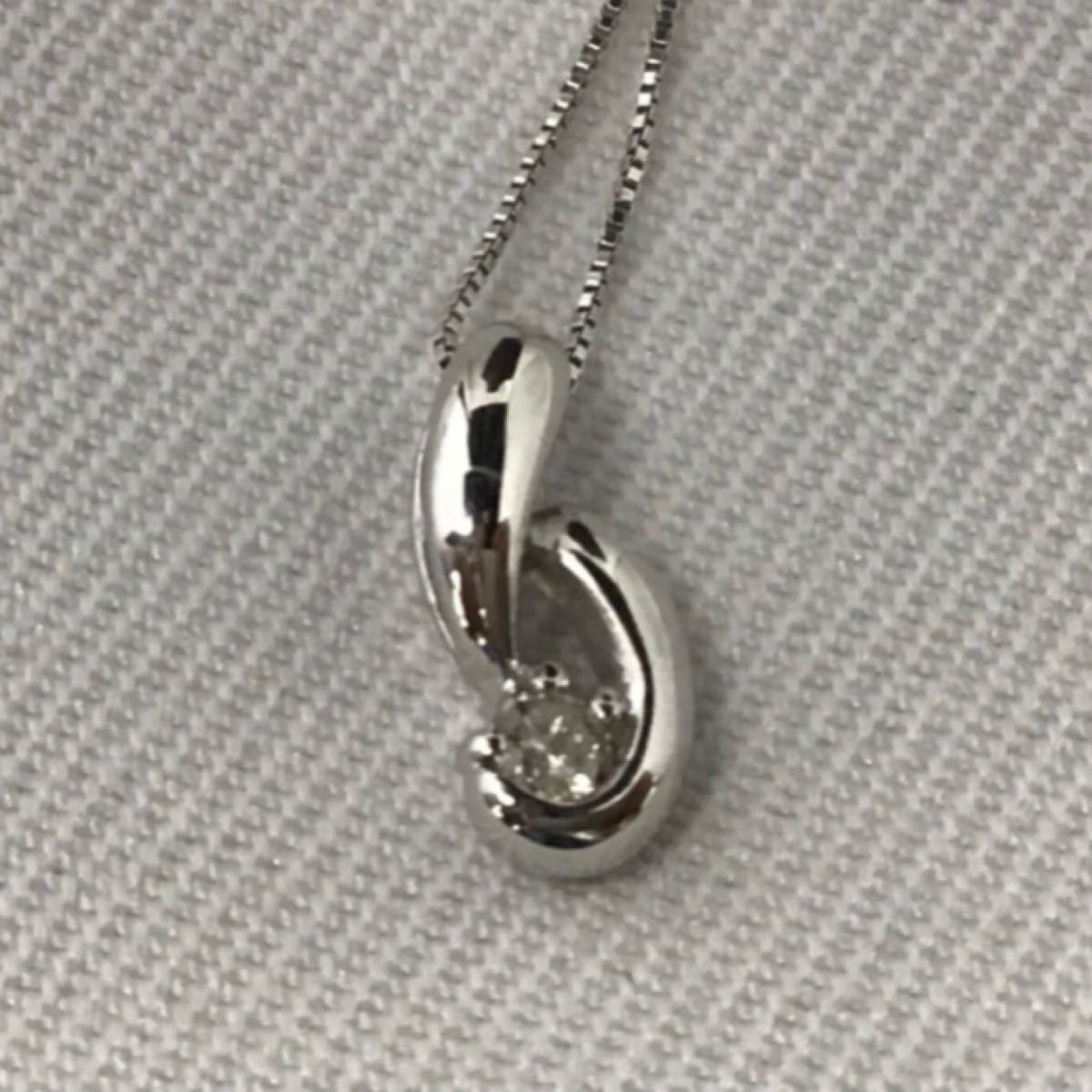 750 K18ホワイトゴールド ダイヤネックレス | noonanwaste.com