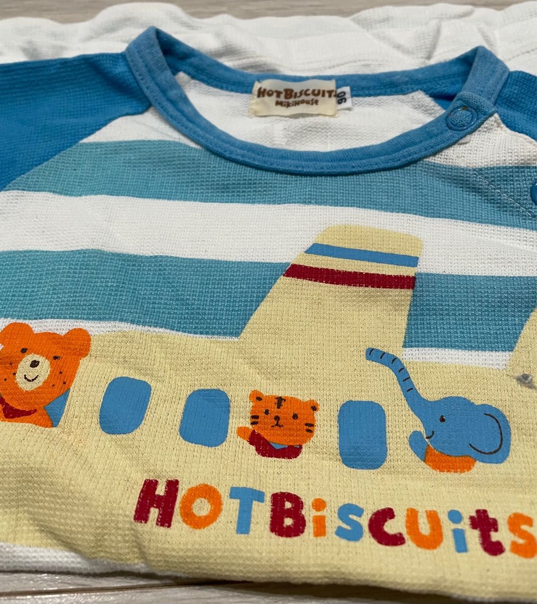 Hot Biscuits 半袖パジャマ90㌢