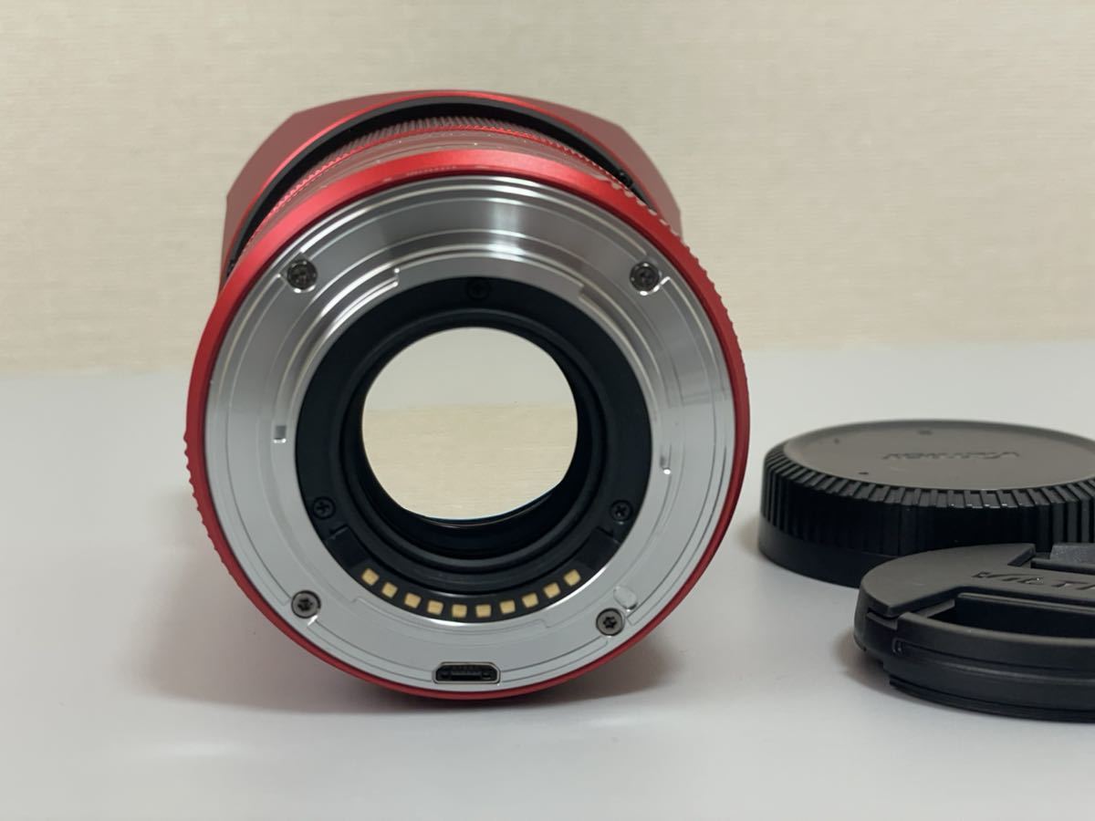 【美品】【限定色レッド】単焦点レンズ VILTROX 56mm F1.4 富士フイルム Xマウント オートフォーカス_画像10