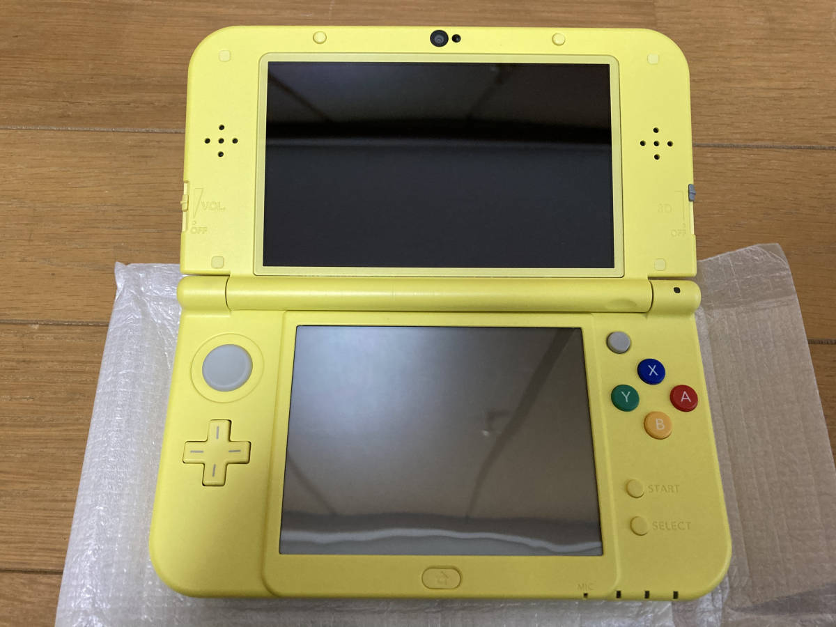 即決! Newニンテンドー3DS LL ピカチュウ イエロー 美品 | www