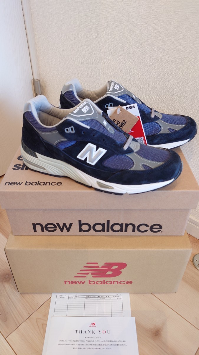 28cm NEWBALANCE M991NV ネイビー ニューバランス | noonanwaste.com